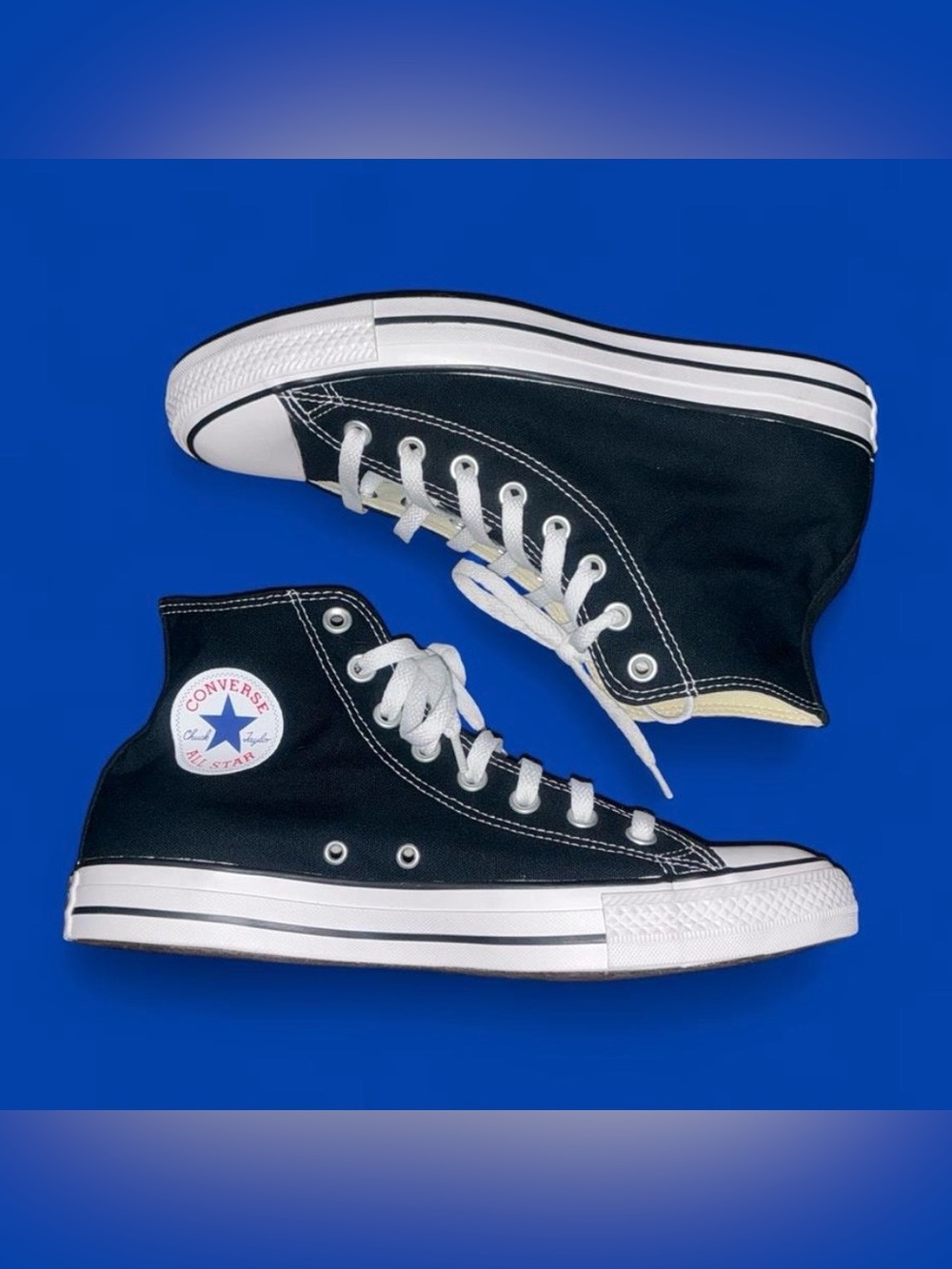 Converse Black & White Classic High-Top Sneakers